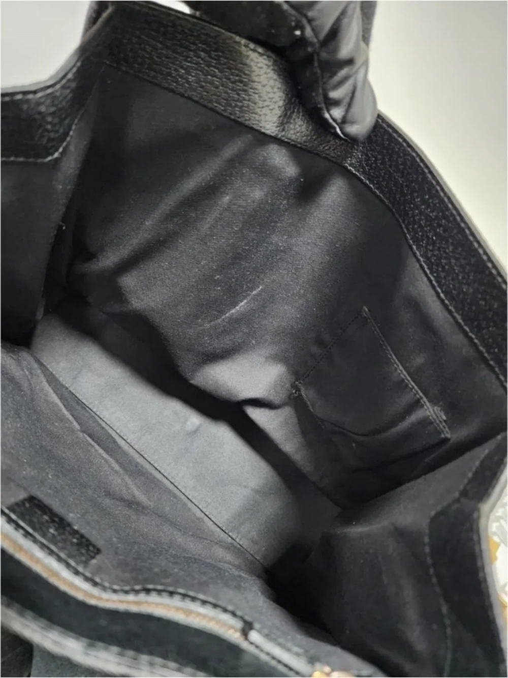 Authentic Gucci GG Canvas Nailhead Tote Black